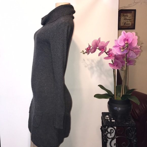 Springfield Women’s turtle neck dress small gray - Picture 5 of 8